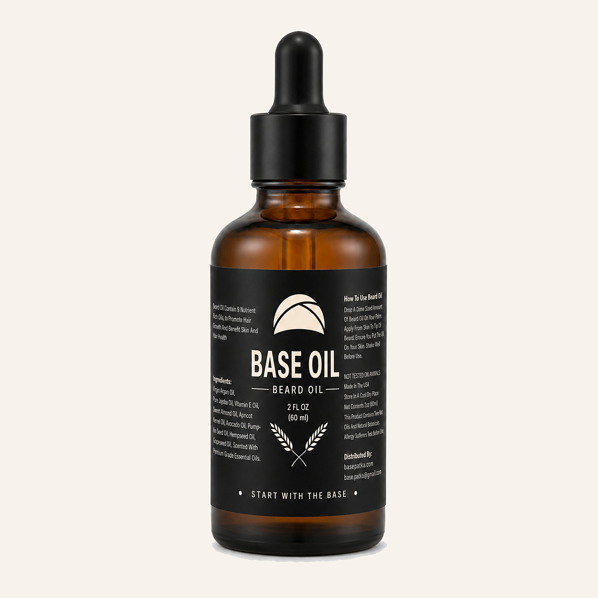 Base Oil 9-oil nourishing beard oil by DHAADI CLUB